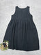 100% Linen 2 Way Overall Dress