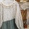 Farmcore Floral Patchwork Dress