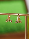 Bow CZ Diamond Earrings