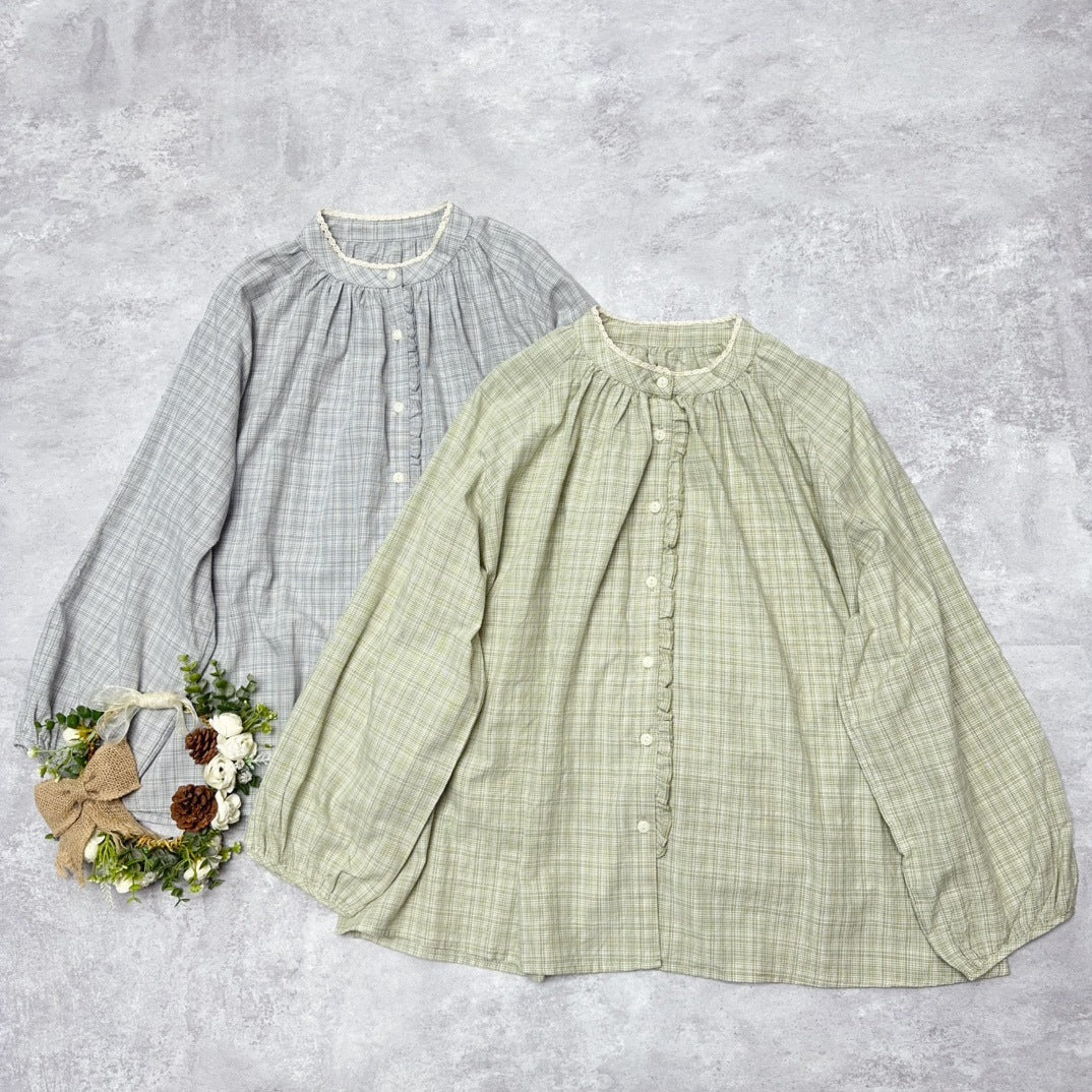 Spring Plaid Shirt– The Cottagecore