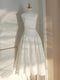 Vintage Hepburn Vibe Black Dress