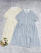 Cotton Striped Dress