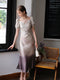 Elegant Satin Dress