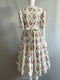 Vintage Rose Print Cotton Dress