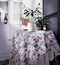 Blue Floral Tablecloth