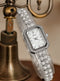 2 Strand Pearl Bracelet Watch