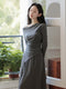 Elegant Cowl Top + Long Skirt