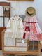 Cute Mori Kei Patchwork Skirt