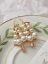 Pearl Christmas Tree Earrings