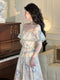 Romantic 2 Way Printed Dress
