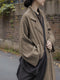 Naturecore Cotton Linen Trench Coat