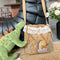 Cute Embroidered Corduroy Cross-Body Shoulder Bag