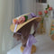 Vintage Flower Bow Hat