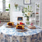 Blue Floral Tablecloth