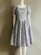 Vintage Floral Frint Puffy Dress