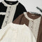 Cotton Lace Patchwork Dress