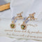 Magical Butterfly CZ Diamond Earrings