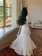 White 3D Roses Fairy Dress