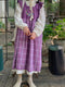 Cute Flared Sleeves Corduroy Pinafore Dress