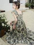 Print Boho Dress