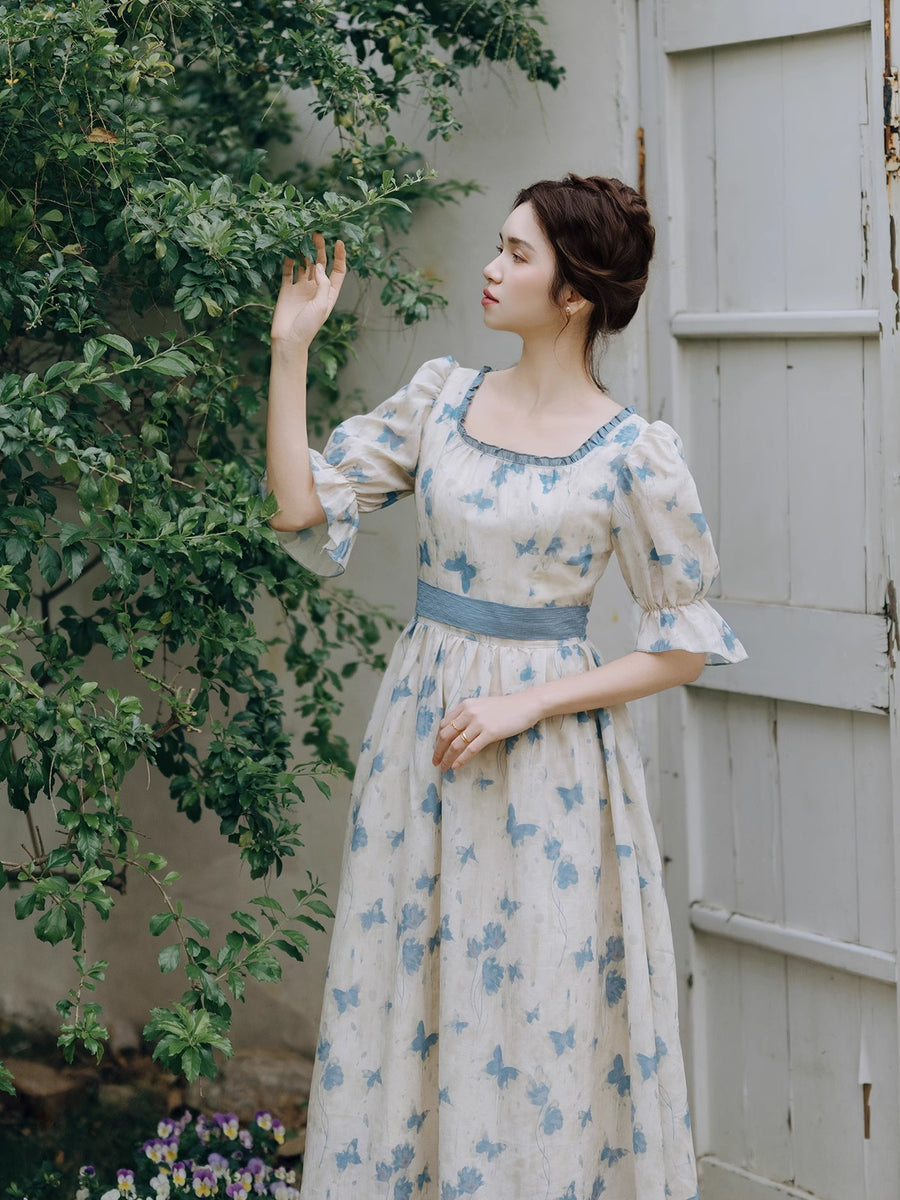 cottagecore princess dress Vintage Princess Lace cottagecore Dress