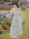 Romantic Vintage Floral Dress