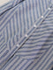 Cotton Striped Shirt Dress