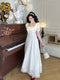 Princesscore High Waist Belted Dress