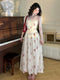 Cottagecore Embroidered Slip Dress