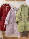 Cute Warm Hooded Down Coat