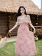 Off Shoulder Cottagecore Dress