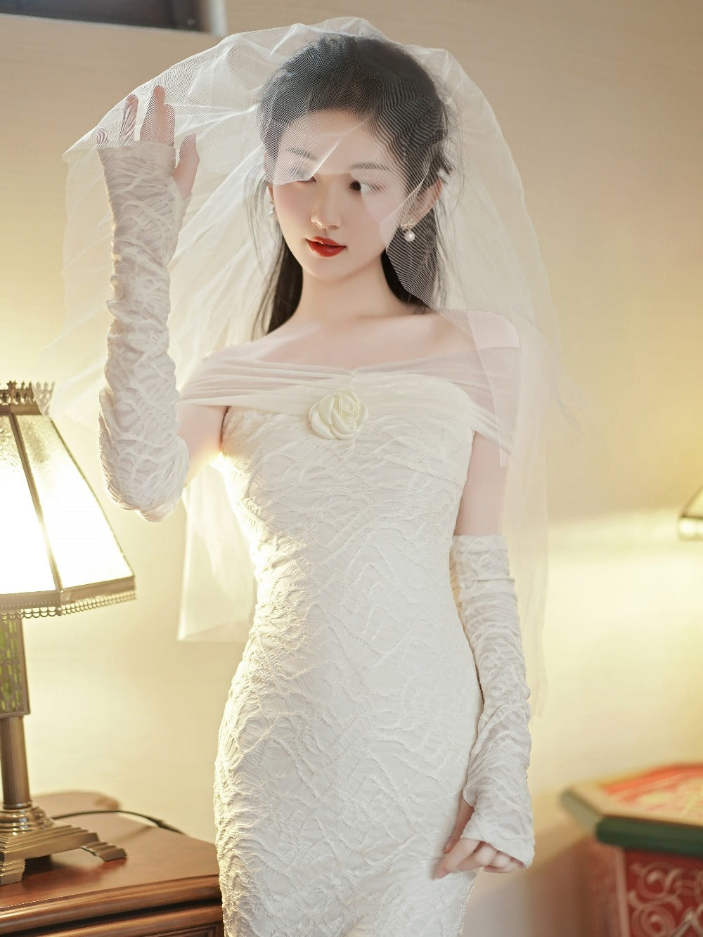 Cottagecore Bodycon Wedding Dress The Cottagecore