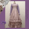 Victorian Lace Trim Dress