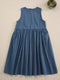 Overall Dress With Pockets