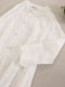 Lace Collar Embroidered Dress