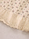 Mori Girl Cotton Floral Print Slip
