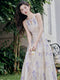 Romantic Dress + Chiffon Cardigan