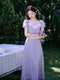 Feminine Off Shoulder 2 Way Dress
