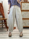 Plain Linen Pants