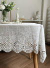 French Embroidery Lace Tablecloth