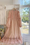 Lace Trim Ramie Dress