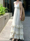 Romantic Built-In Bra Maxi Vacation Dress