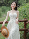 Fairy White Slip Dress + White Cardigan