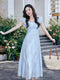 Princess Flared Sleeve Dress