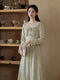 Elegant Lace Embroidered Dress