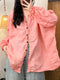 High Quality Tie-Dye Linen Blouse