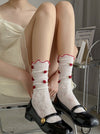 Coquette Roses Socks