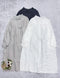 Stand Lace Collar Linen Dress