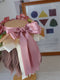 Flower Flat Ribbon Hat