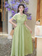 Embroidered Cottagecore Dress